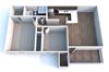 B1Two Bed Two Bath Flooplan B1Two Bed Two Bath Flooplan at Autumn Park, Victoria, 77904