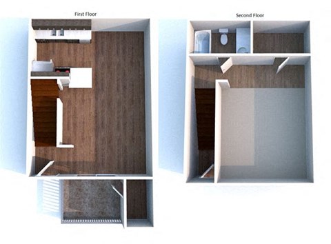 A2 One Bedroom One Bathroom at Autumn Park, Victoria, TX