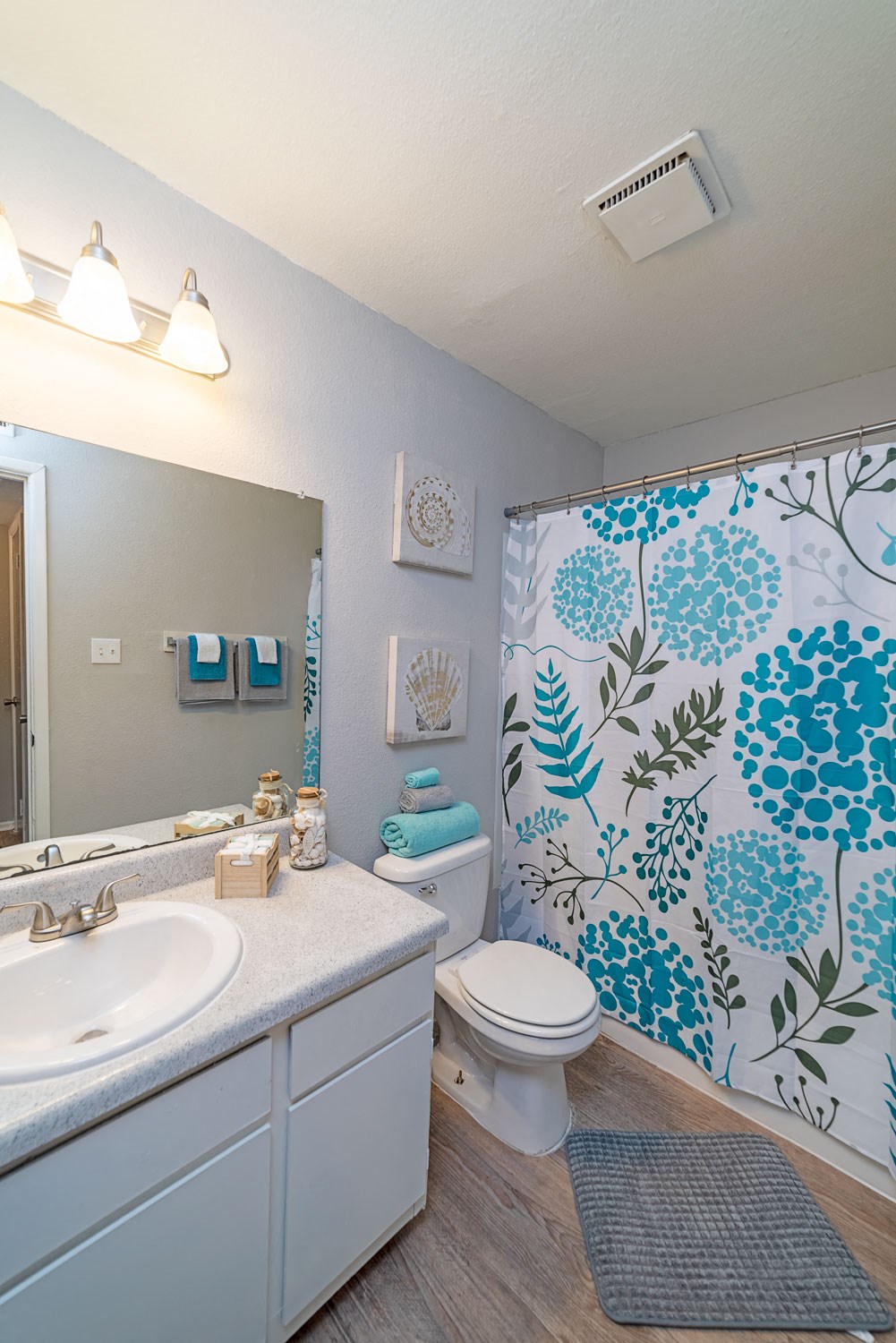Mirror in Bathroom at Summerstone Apartments, Texas