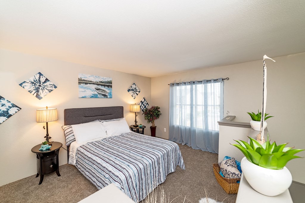 Comfortable Bedroom With Window at Autumn Park, Victoria, 77904