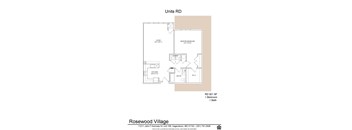 the floor plan of units rd