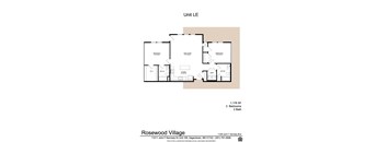 2 bed 2 bath LE at Rosewood Village, Hagerstown, 21742