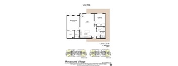 a floor plan of unit rg