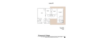 3 bed 2 bath RT(1) at Rosewood Village, Hagerstown, MD, 21742