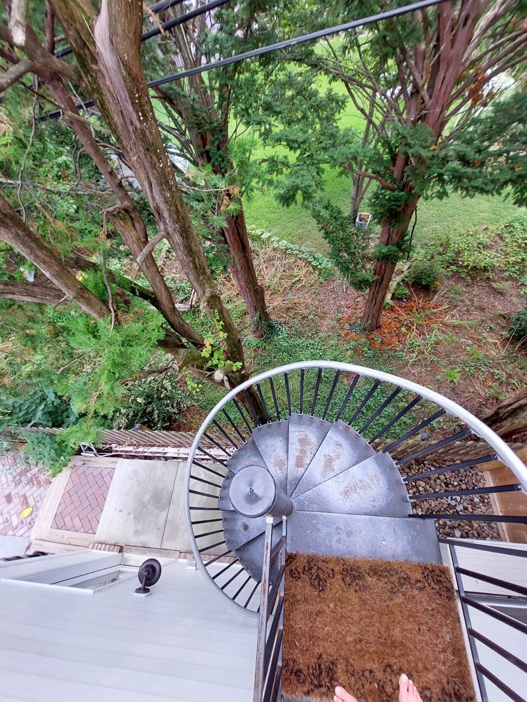 Spiral Stair Case Private Entrabce