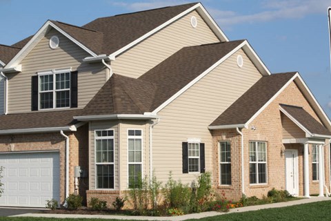 Elegant Exterior View at Highlands of Greenvillage*, Chambersburg, Pennsylvania