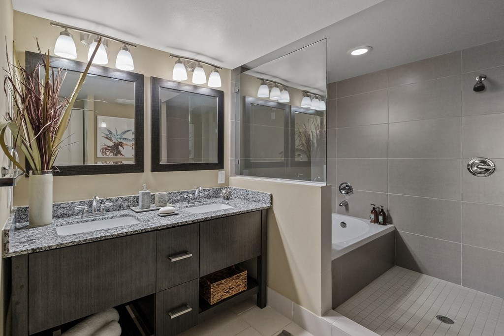 Model Bathroom at Moda North Bay Village, Florida, 33141