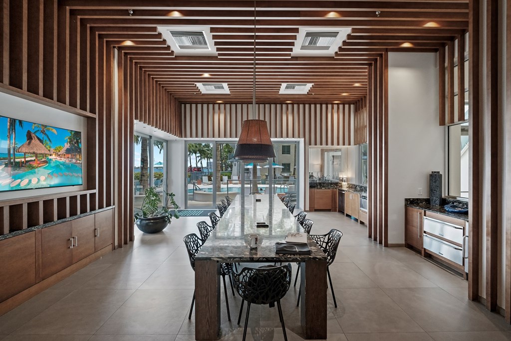 Kitchen at Moda North Bay Village, North Bay Village, FL, 33141