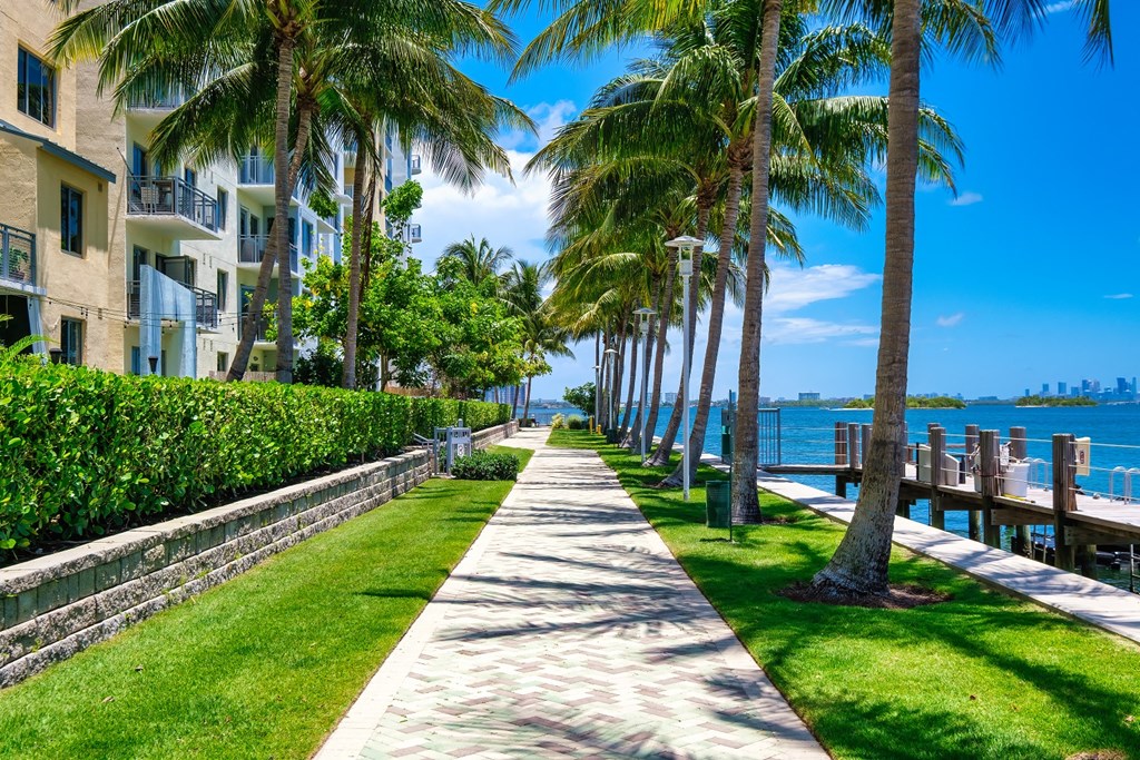 Walking Path at Moda North Bay Village, Florida, 33141
