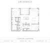 2 Bed 2 Bath Floor Plan 2 Bed 2 Bath, 1,250 Sq.Ft. Floor Plan at Vickers Roswell, Roswell, 30075
