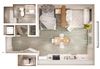 S1 Balcony Floor Plan S1 Balcony Floor Plan at Walcott Jeffersonville, Jeffersonville, IN