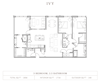 3 Bed 2.5 Bath Floor Plan 3 Bed 2.5 Bath, 1,716 Sq.Ft. Floor Plan at Vickers Roswell, Roswell, GA
