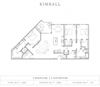 3 Bedroom and 2.5 Bath Floor Plan 3 Bedroom and 2.5 Bath, 1,908 Sq.Ft. Floor Plan at Vickers Roswell, Roswell, 30075