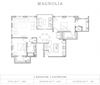 Magnolia 2 Bedroom 2 Bathroom Floor Plan Magnolia 2 Bedroom 2 Bathroom, 1,522 Sq.Ft. Floor Plan at Vickers Roswell, Roswell