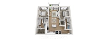 B2 2 Bedroom 2 Bathroom