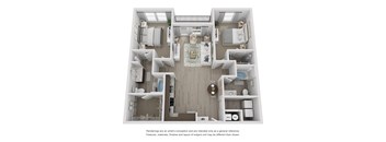 2 Bedroom 2 Bathroom