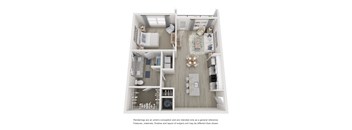 a 1 bedroom floor plan  woodland commons apartments