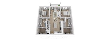 B2 2 Bedroom 2 Bathroom