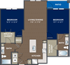 B11 2 bed 2 bath