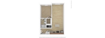 a 1 bedroom floor plan apartments for rent ga