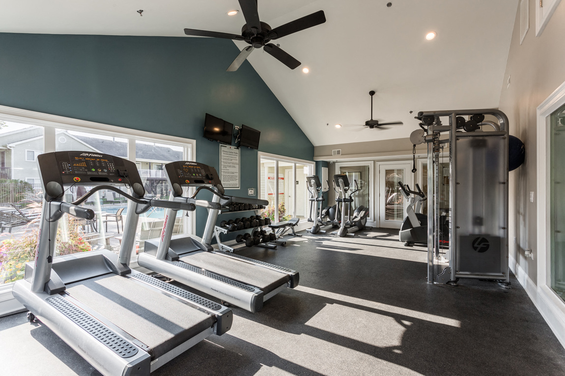 The Crossings at St. Charles Apartments Fitness Center