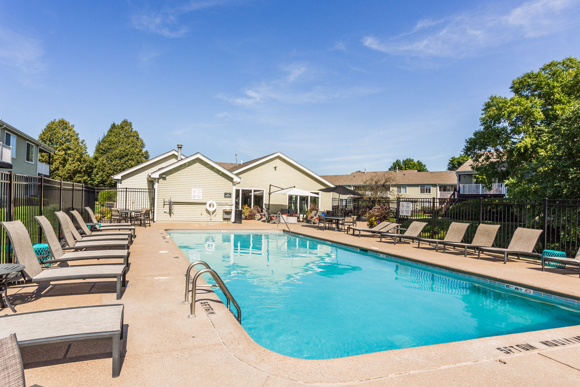 The Crossings at St. Charles Apartments Pool and Sundeck