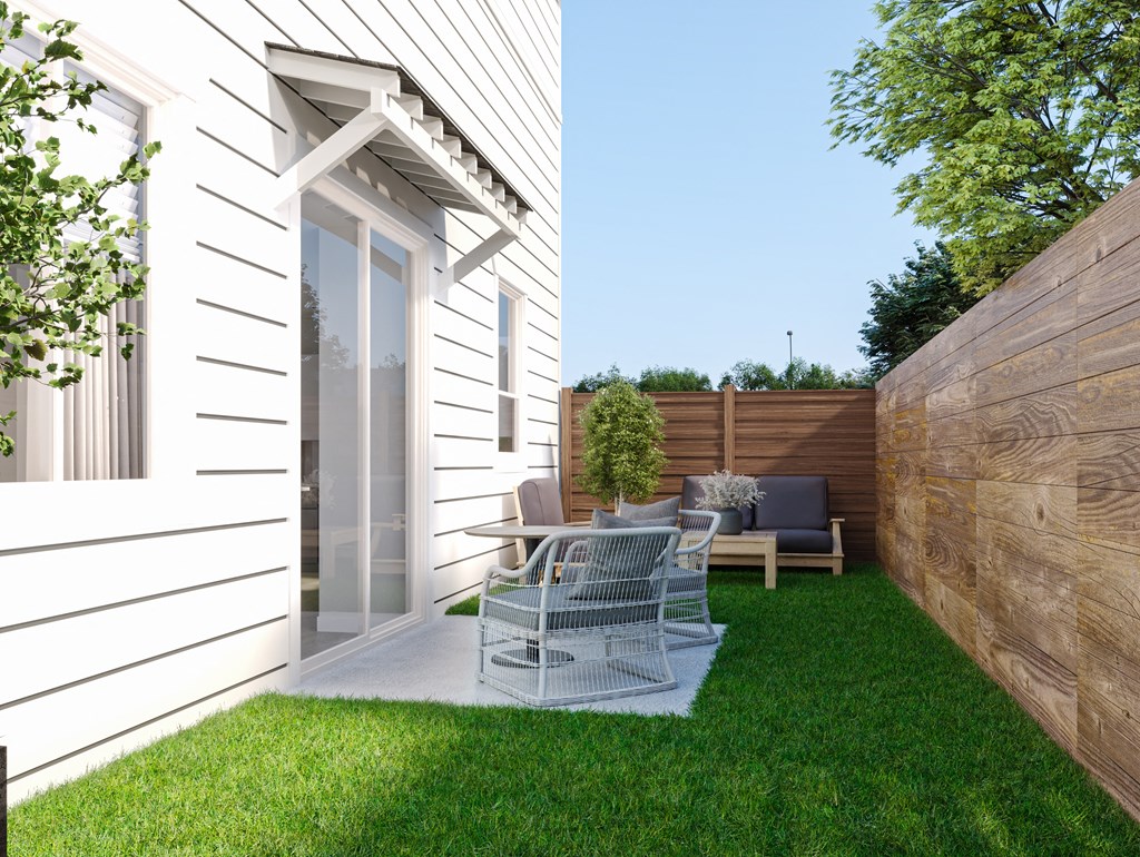 rental homes with yards