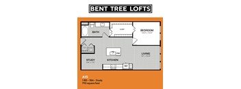 A15 Floorplan Bent Tree Lofts