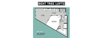 A9 Floorplan Bent Tree Lofts