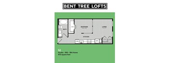 S2 Floorplan Bent Tree Lofts