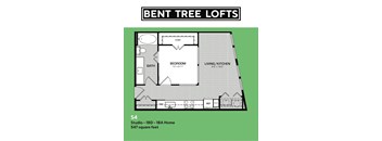 S4 Floorplan Bent Tree Lofts