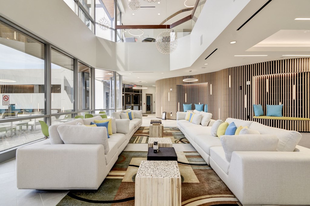 Lounge at The Oxford Apartments, Oxon Hill Maryland