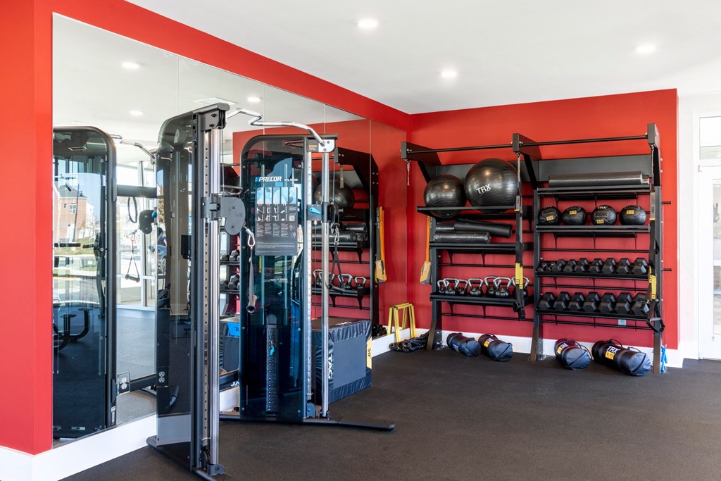 Fitness Center at Woodmore Apartments, Bowie, 20706