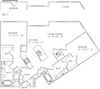 2-B6 2 Bedroom 2 Bathroom Floor Plan 2-B6 2 Bedroom 2 Bathroom Floor Plan at Mira Upper Rock, Rockville, MD, 20850