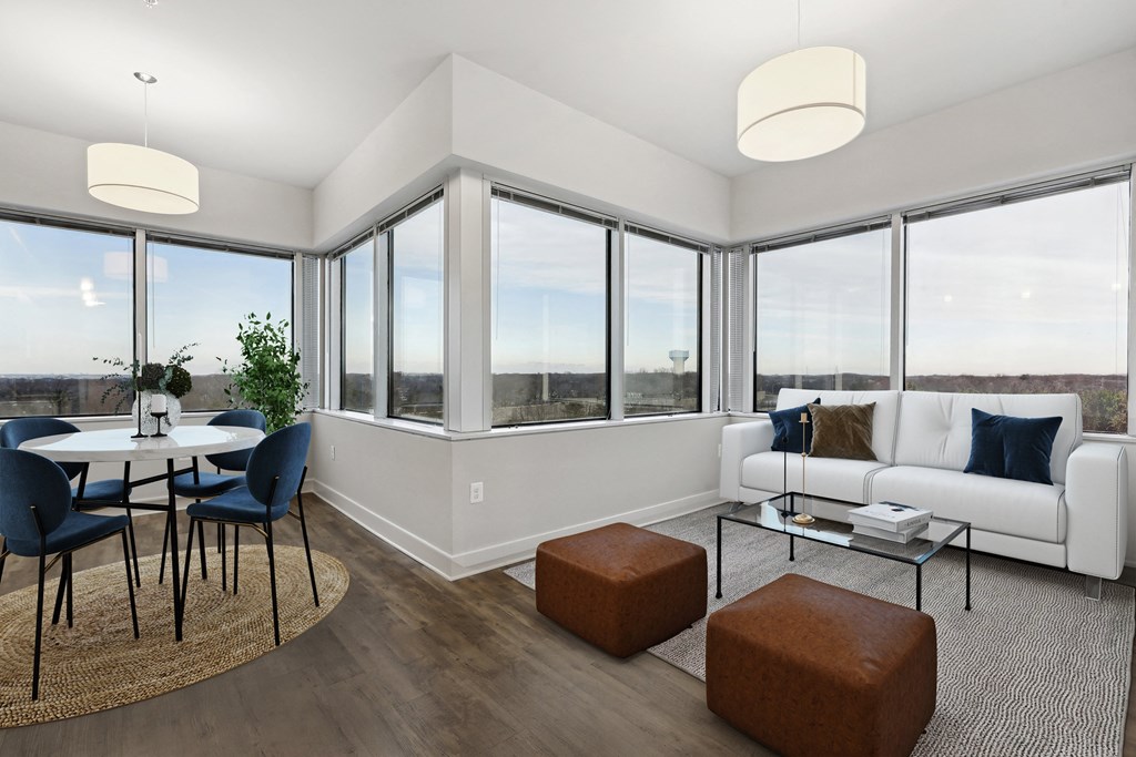 Panoramic Windows With Stunning DC Views at The Oxford Apartments, Oxon Hill, MD 20745