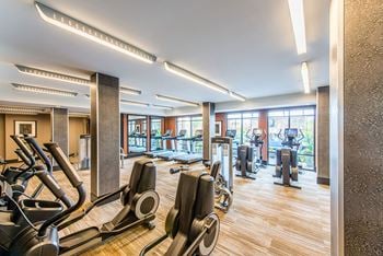 Two state-of-the-art fitness centers available 24/7 at Mira Upper Rock, Rockville, Maryland