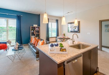 Kitchen Island Kitchen Island at Mira Upper Rock, Rockville - Photo Gallery 5