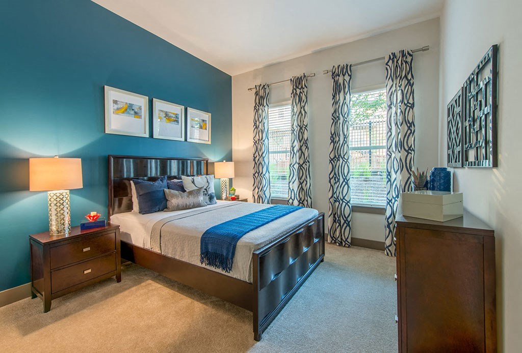 Lavish Bedroom Lavish Bedroom at Mira Upper Rock, Rockville, Maryland