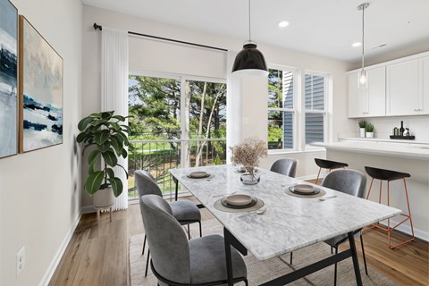 Dining Area with Open Flow