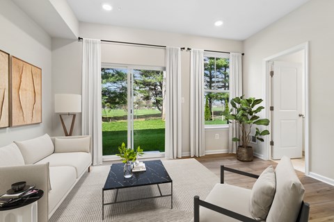 Modern Living Room with Open Layout