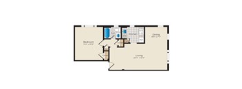 A07 Floorplan at Falkland Chase, Maryland