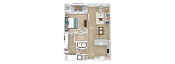A01 Floor Plan  at Allure Apollo, Camp Springs, 20746