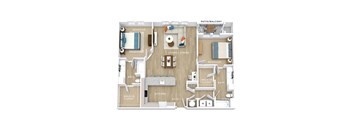 C01 Floor Plan at Allure Apollo, Maryland