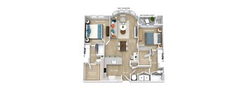 C02 Floor Plan at Allure Apollo, Maryland