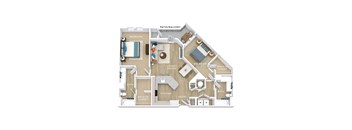 C09 Floor Plan at Allure Apollo, Maryland