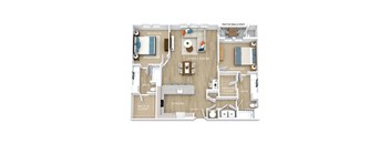 C10 Floor Plan at Allure Apollo, Maryland, 20746