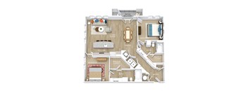 C13 Floor Plan at Allure Apollo, Camp Springs, 20746