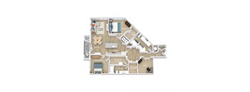 C14 Floor Plan at Allure Apollo, Camp Springs Maryland