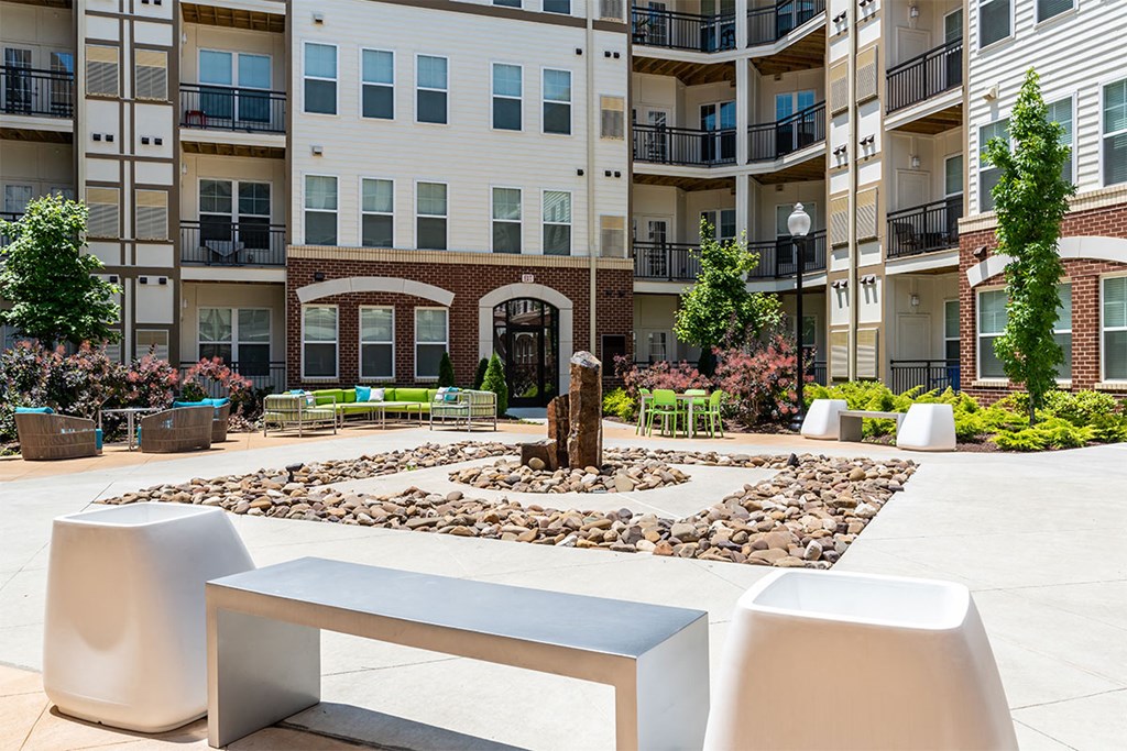 Outdoor Patio at Allure Apollo, Maryland