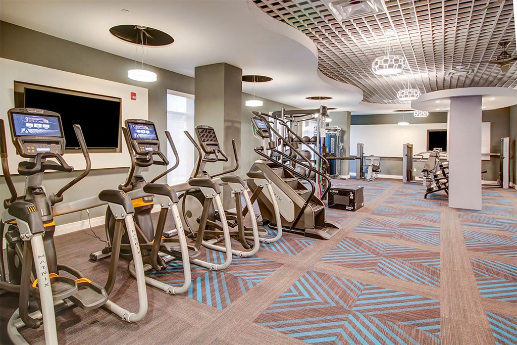Cardio Machines at Allure Apollo, Camp Springs